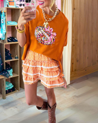 Football Gift Sequin T-Shirt