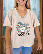 Cute Printed Cotton T-shirt