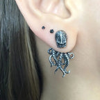 Dashingsoul Vintage Octopus Stud Earrings