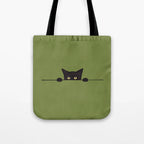 Dashingsoul Women's Casual Black Cat Print Bag