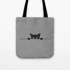 Dashingsoul Women's Casual Black Cat Print Bag