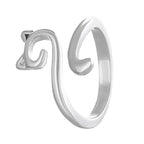 Dashingsoul Cute Geometric Cat Ring