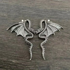 Dashingsoul Halloween Dark Punk Style Dragon Earrings