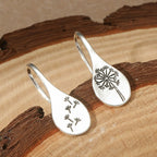 Vintage Dandelion Earrings