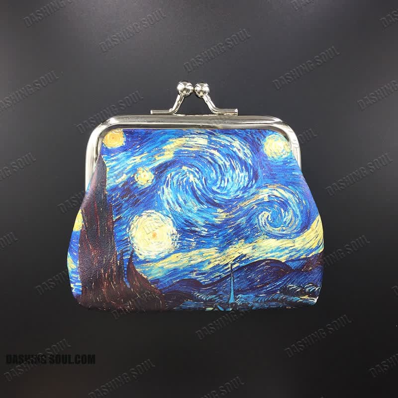 Art Vintage Oil Painting Women's Coin Purse