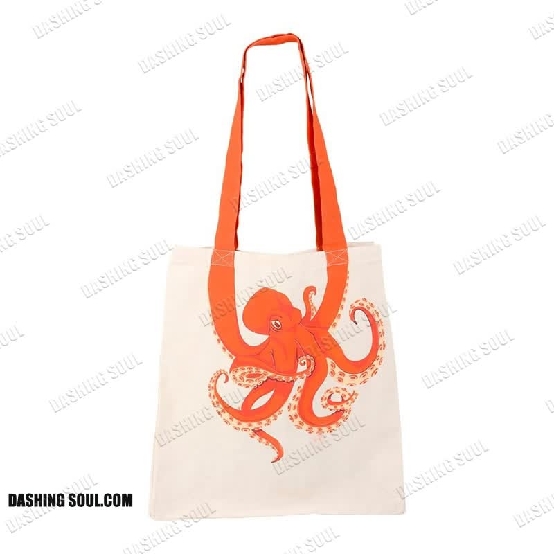 Creative Octopus Print Bag