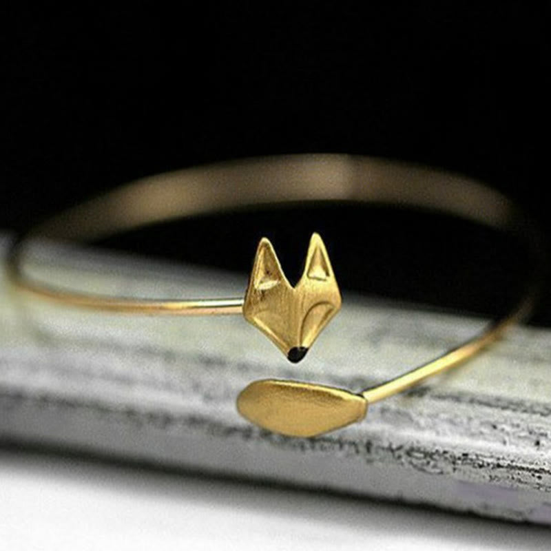 Women's Vintage Fox Head Bracelet