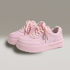 Lace Up Platform Athletic Sneakers