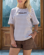 CHOCOLATE Striped T-shirt