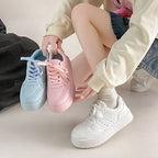 Lace Up Platform Athletic Sneakers