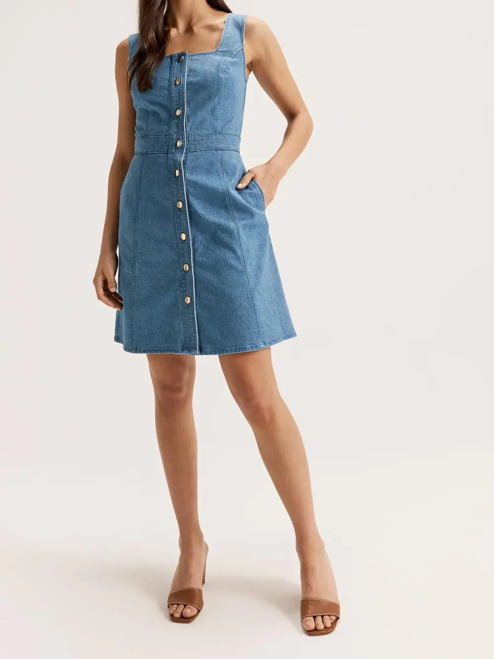 Jagger Short Denim Dress