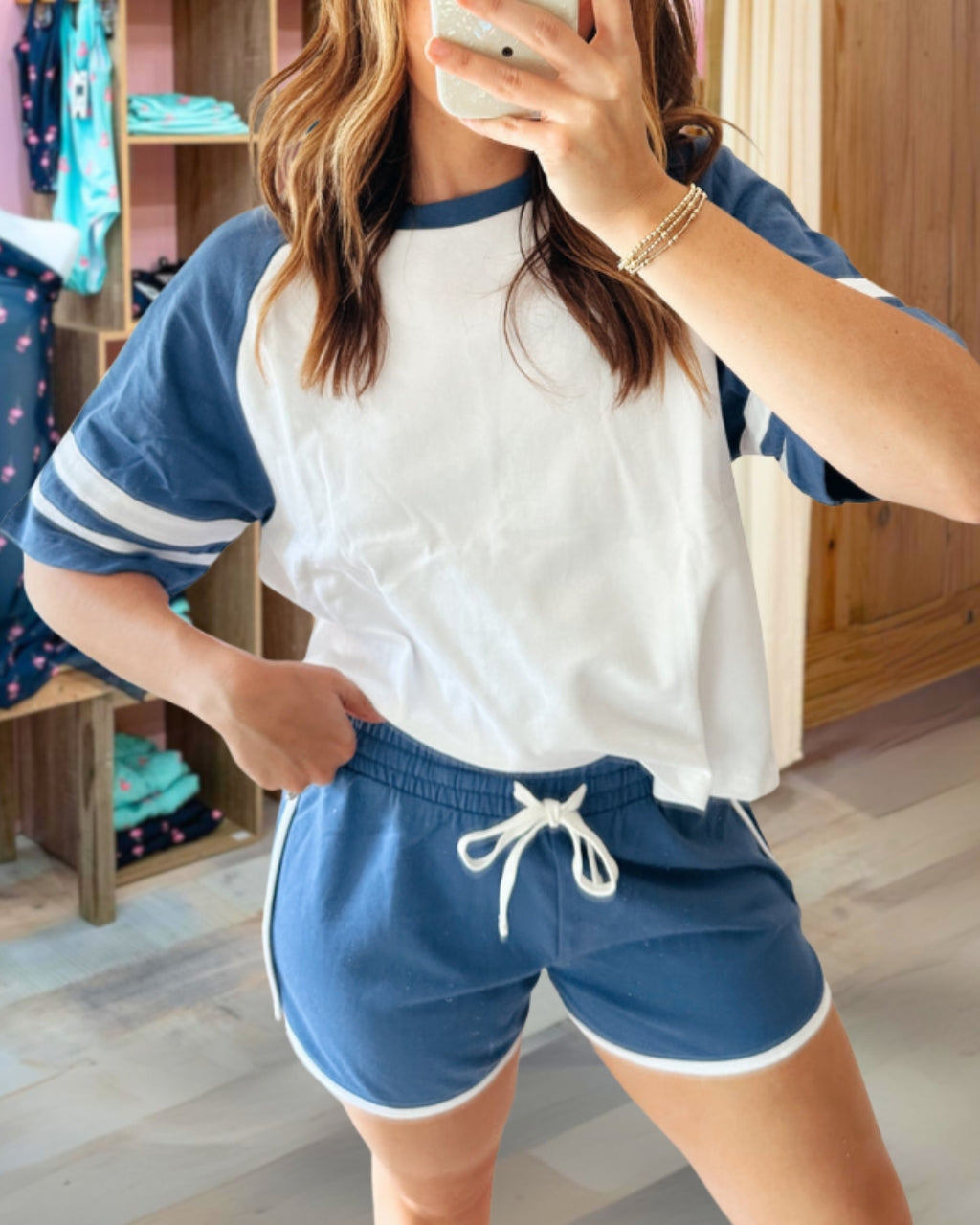 Preppy Style Sporty Set