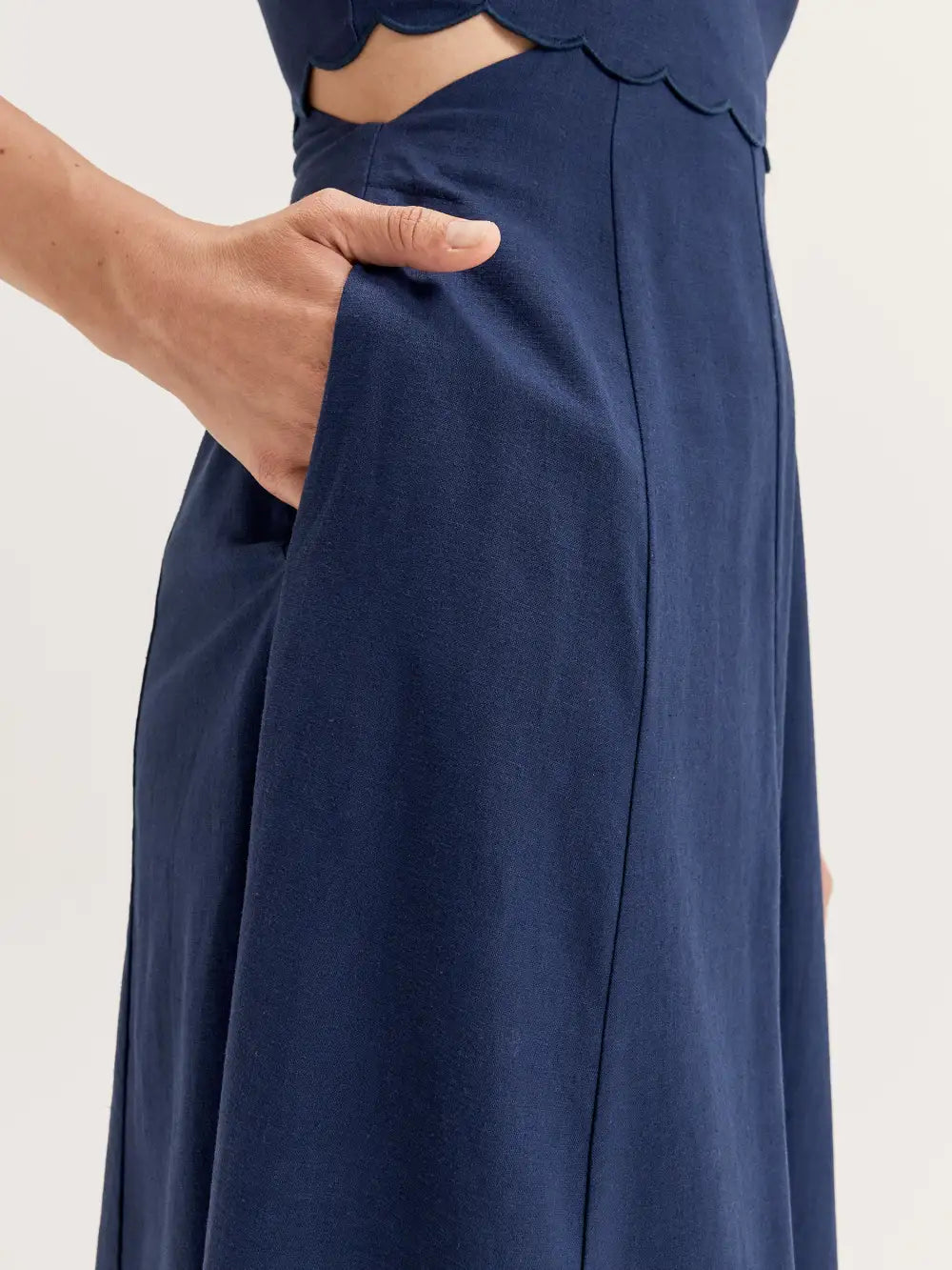 Gigi Scalloped Dress