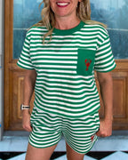 Halo Lobster Striped Set