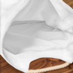 Interesting Cat Drinking Water In Lotus Pond Print Woven Handbag