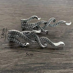 Dashingsoul Dark Retro Octopus Tentacles Exaggerated Earrings