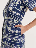 Riviera Scarf Shirtdress