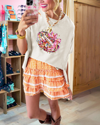 Football Gift Sequin T-Shirt