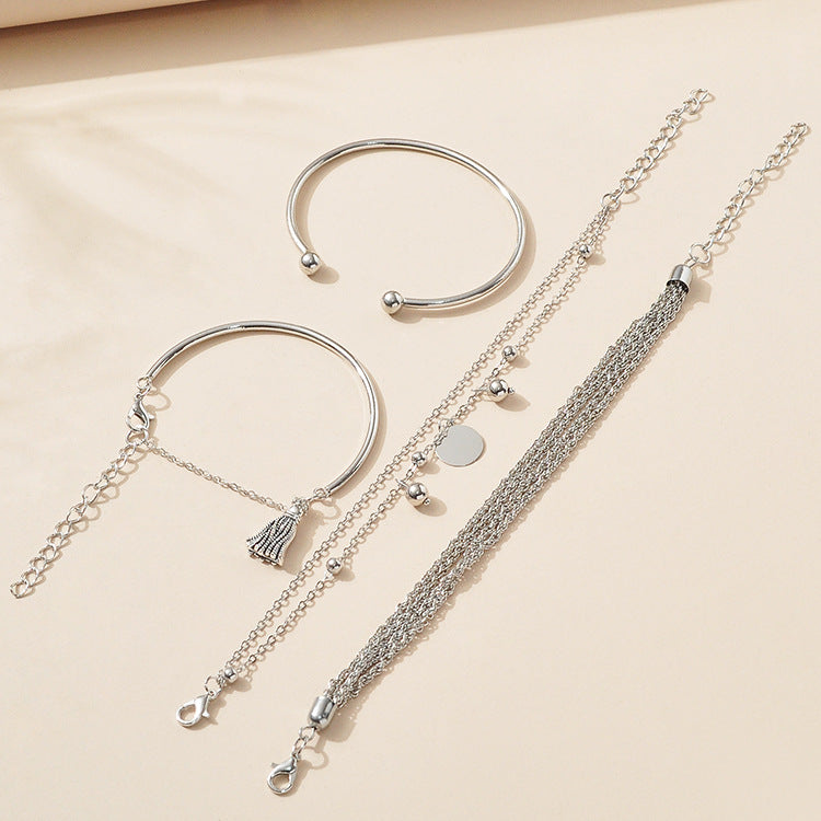 Dashingsoul Fashion Vintage Tassel Bracelet Bracelet Set