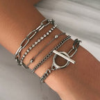 Dashingsoul Fashion Simple Multi-Layer Bracelet Set