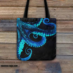 Three-dimensional Creative Octopus Print Bag