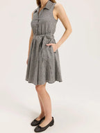 Courtside Check Mini Dress