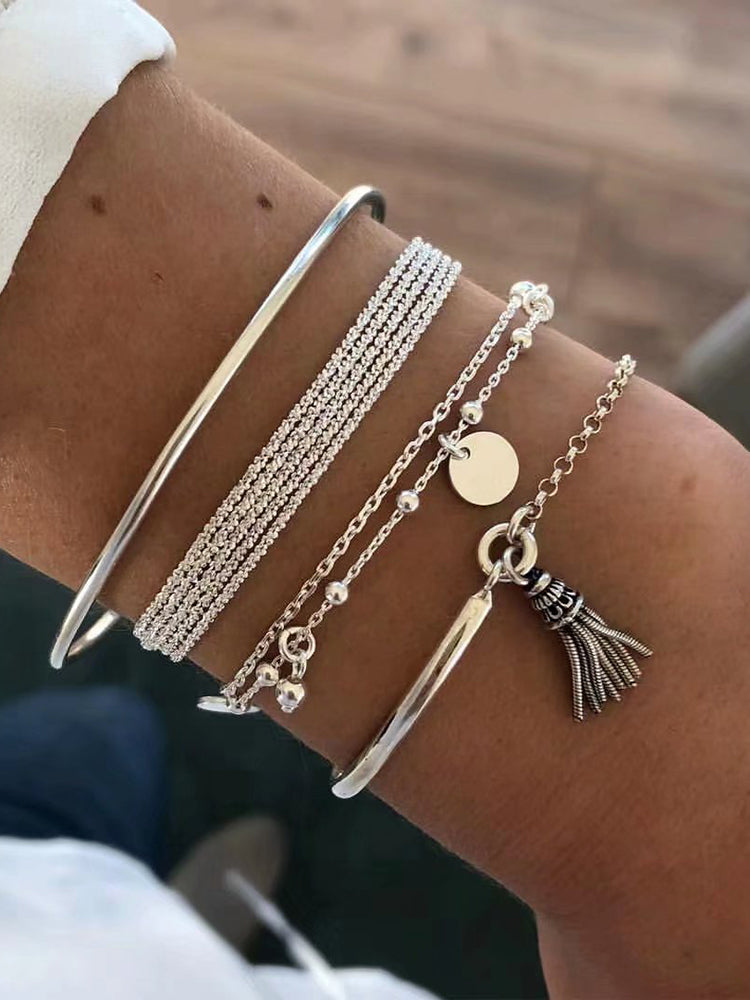 Dashingsoul Fashion Vintage Tassel Bracelet Bracelet Set