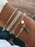 Dashingsoul Fashion Vintage Tassel Bracelet Bracelet Set